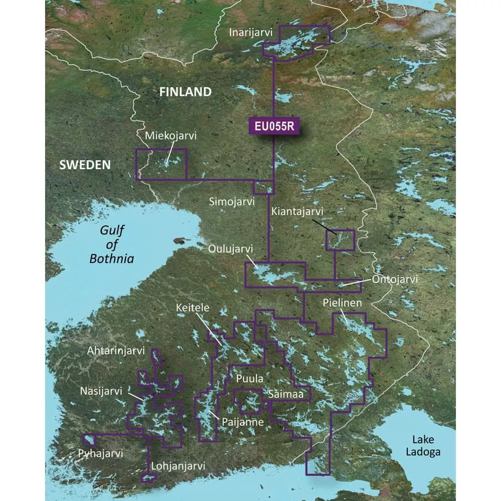 Garmin BlueChartg3 HD - HXEU055R - Finnish Lakes - microSD/SD - 010-C0791-20