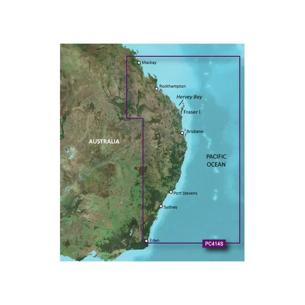 Garmin BlueChartg3 HD - HXPC414S - Mackay - Twofold Bay - microSD/SD - 010-C0872-20