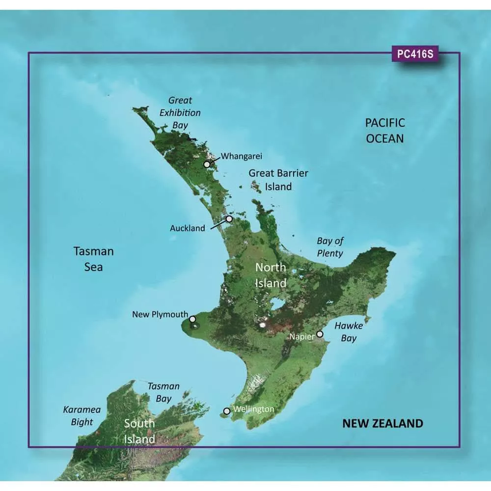 Garmin BlueChartg3 HD - HXPC416S - New Zealand North - microSD/SD - 010-C0874-20