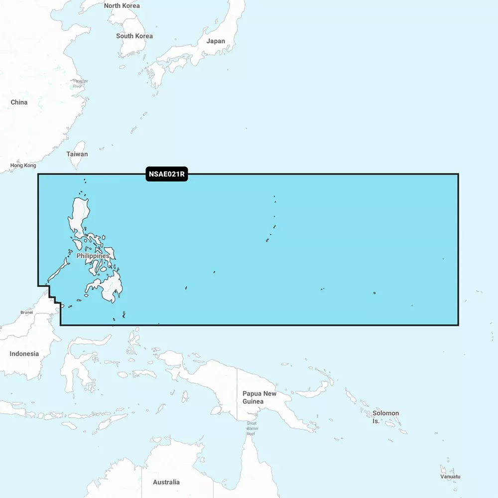 Garmin Navionics+ NSAE021R – Philippines – Marine Chart [010-C1219-20]