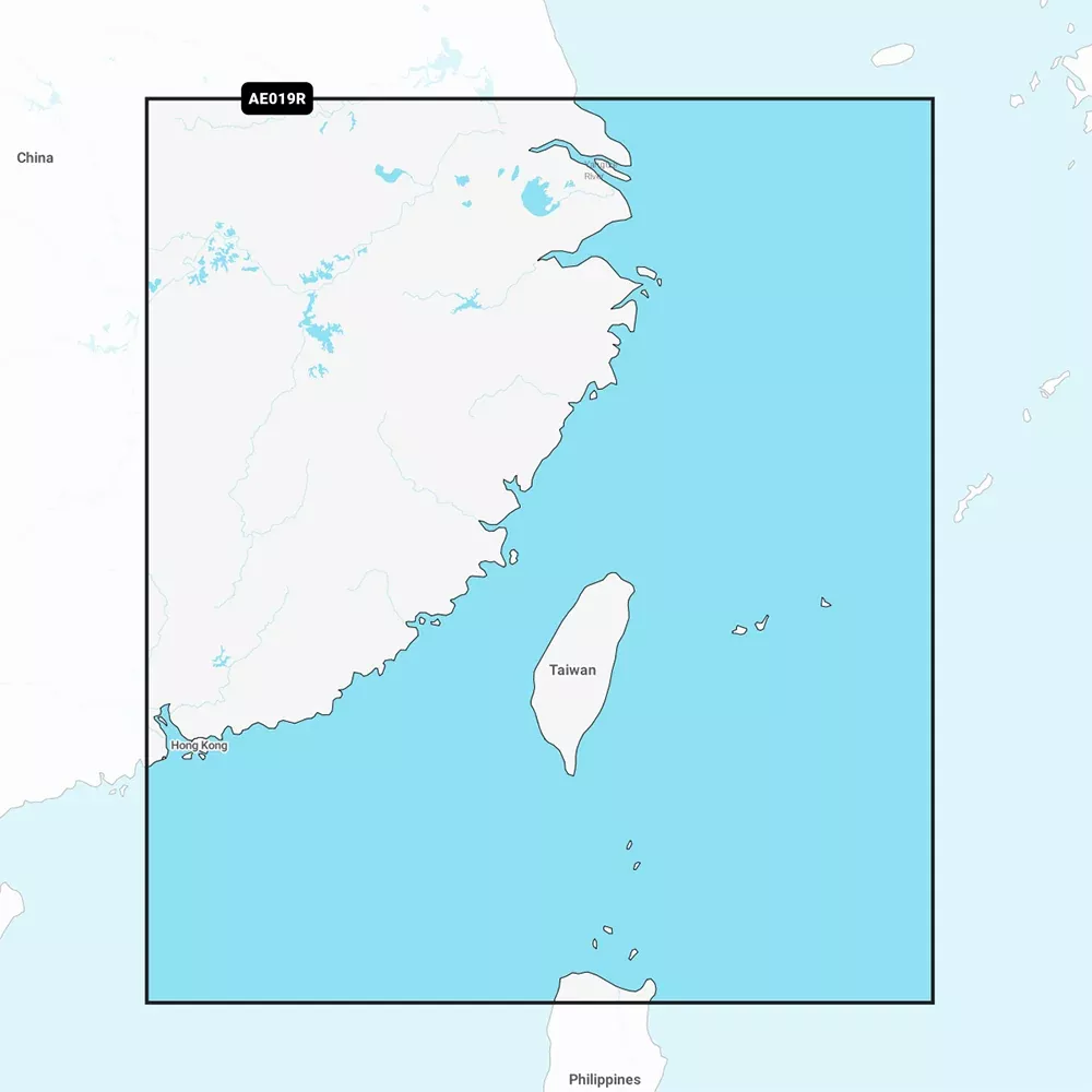 Garmin Navionics Vision+ NVAE019R – Taiwan – Marine Chart [010-C1217-00]