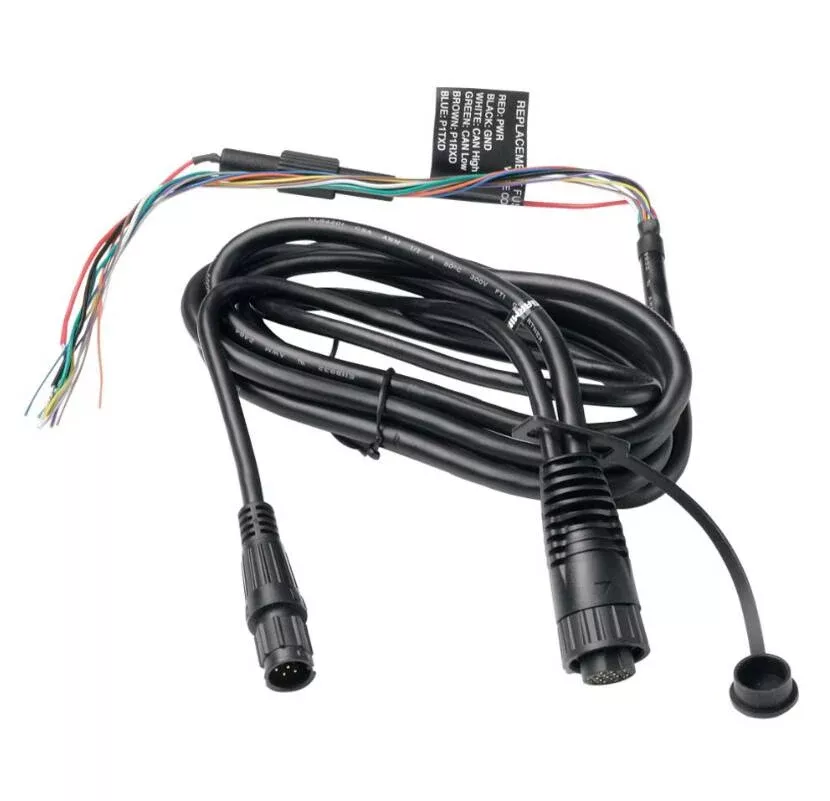 Garmin Power/Data Cable with NMEA/Bare Wires for GPSMAP 400/500 Displays• 010-10918-00