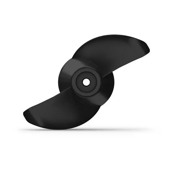 Garmin RH Rotation 2-Blade Plastic Non-Thru Hub Exhaust Weedless Propeller for Force Trolling Motors• 010-12832-01