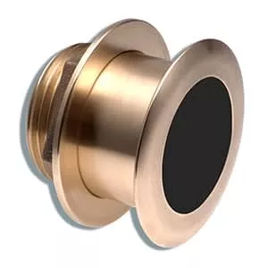 Garmin Tilted Element B164 8-Pin Bronze Flush Thru-hull Mount Transducer with 39′ Cable• 010-11010-20