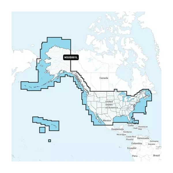 GarminNavionics+ US & Coastal Canada• 010-C1287-20