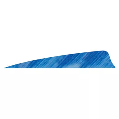 Gateway Shield Cut Feathers Tre White/blue 4 In. Lw 50 Pk.