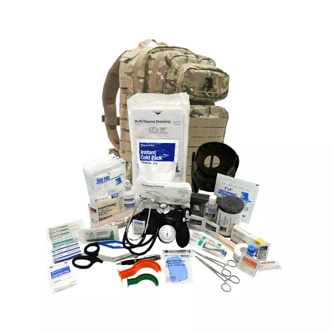General-Purpose First Aid Backpack | 70-Item Professional Kit
