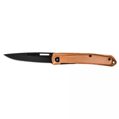 Gerber Affinity EDC Folding Knife 3.60" Drop Point Plain Edge Blade, Adjustable Thumb Stud