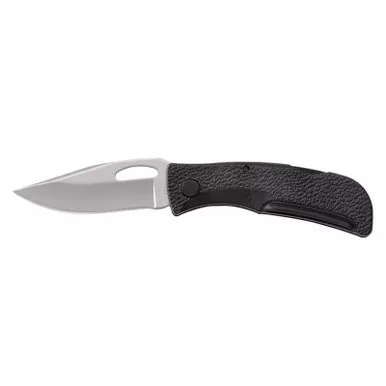 Gerber E-Z Out Jr. Folding Knife 2.40" Blade, Black SoftGrip Handle