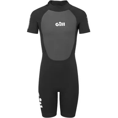 GILL Junior Pursuit Shorty Black Suit (5031JBLK01)