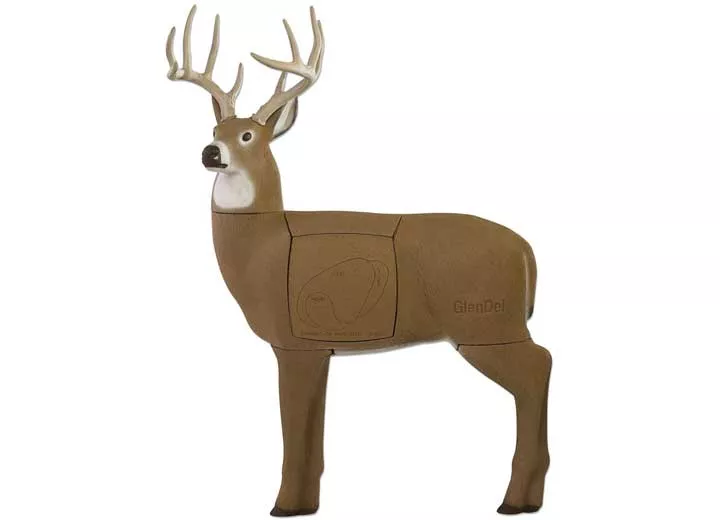 GlenDel Full-Rut Buck Target with 4-Sided Insert• G75000