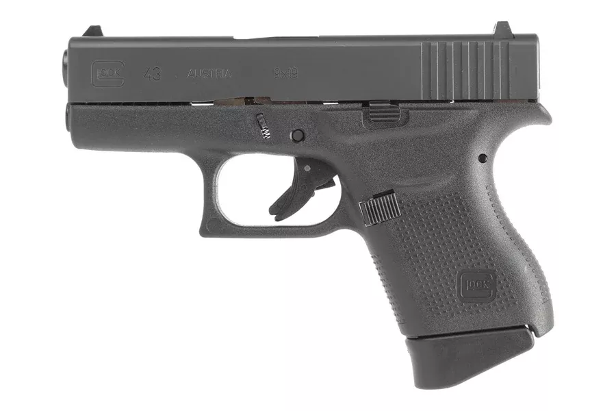Glock 43 9mm Single Stack Pistol (Made in USA) (LE)