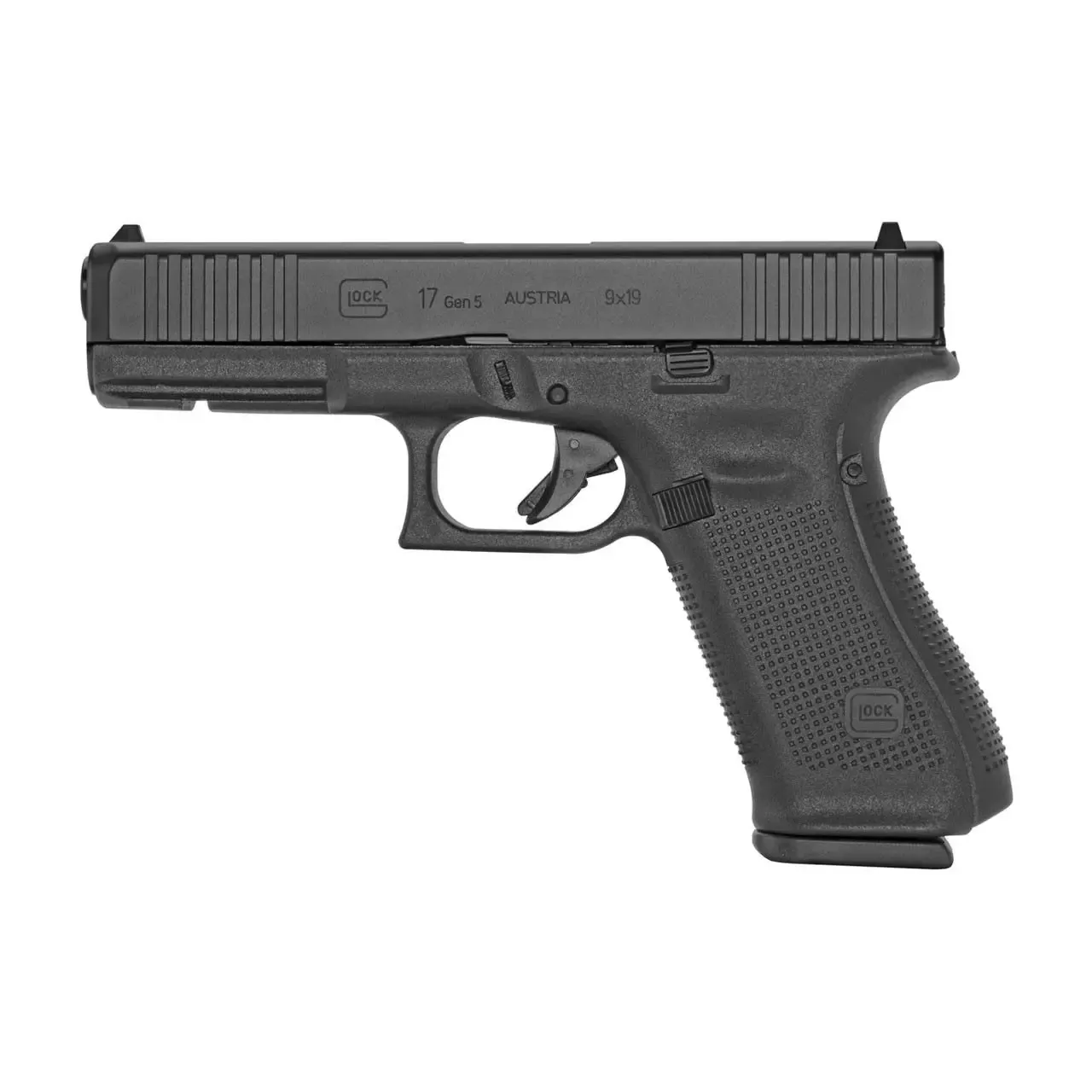 Glock G17 Gen5 Pistol 9mm Matte 4.9"