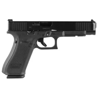 Glock G34 9mm Gen 5 MOS 5.3" 17rd Adjustable Sights Front Serrations