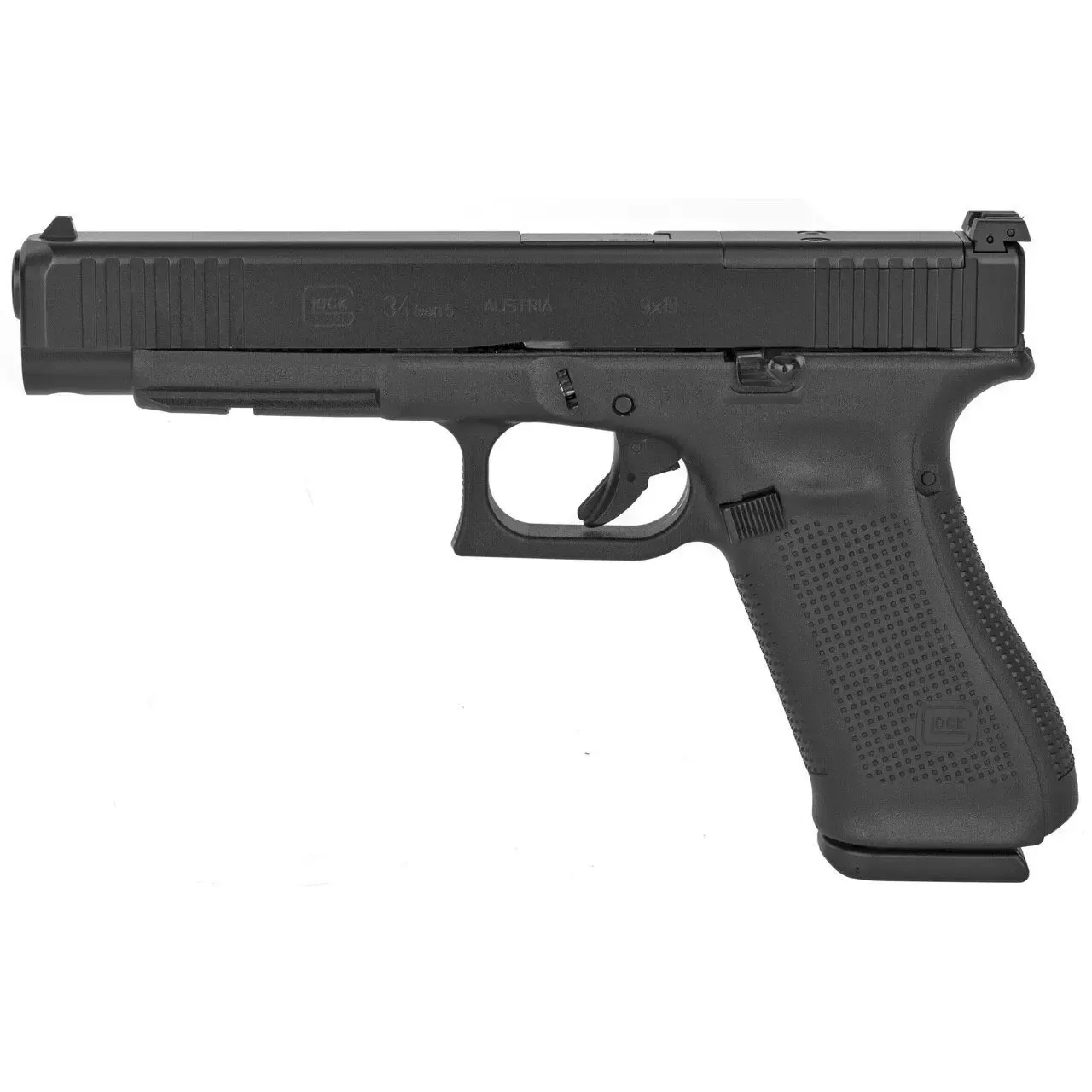 Glock G34 Gen5 MOS Pistol 9mm Matte 5.31"