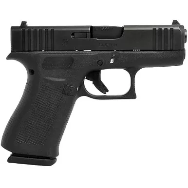 Glock G43X 9mm 3.41" Black 10rd Fixed Sights