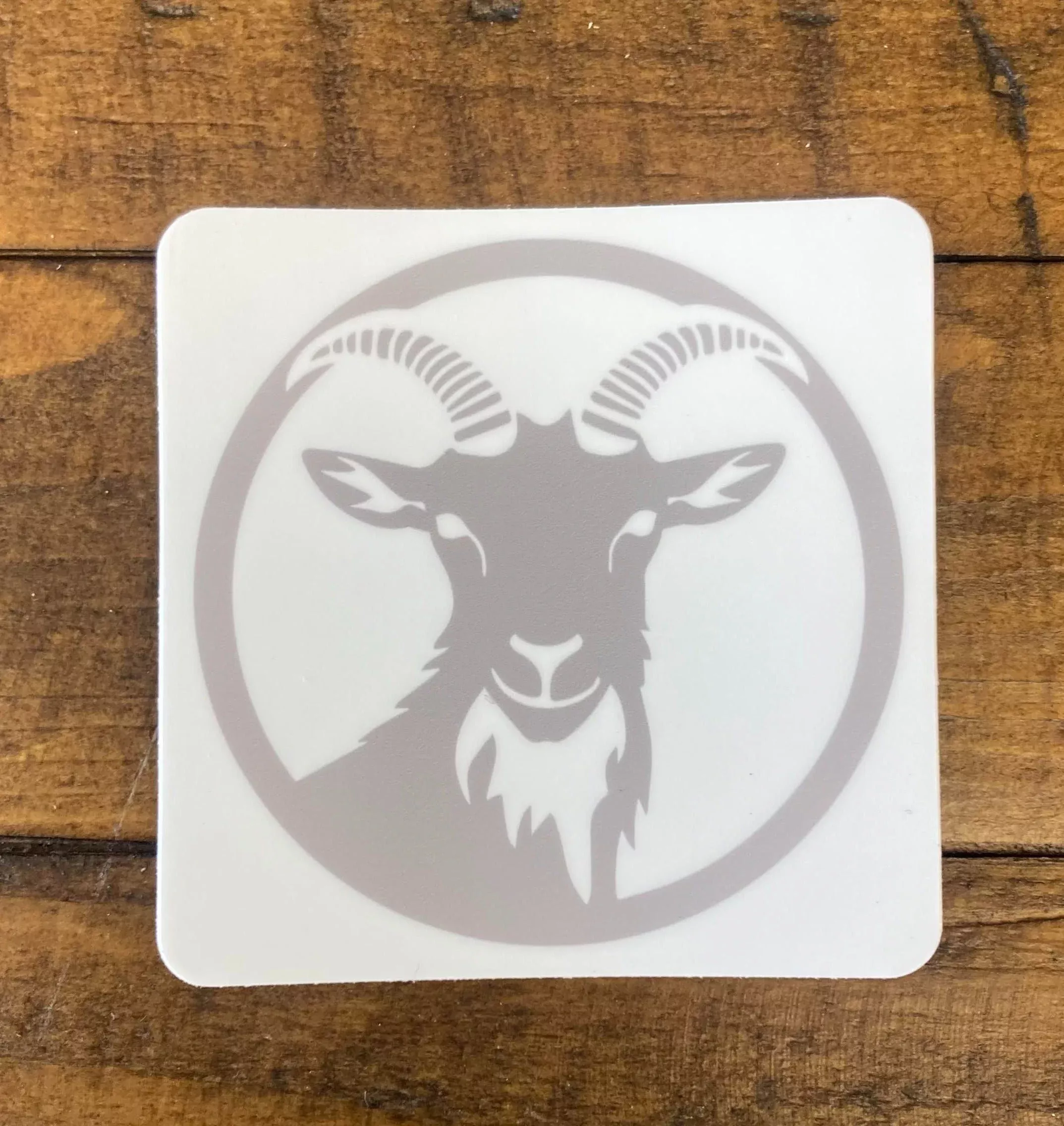 Goat Energy – Custom Die Cut Sticker (3 x 3)