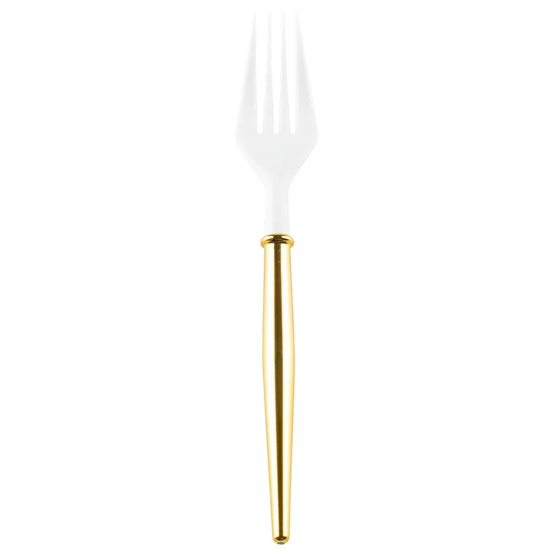 Gold Bella Plastic Cocktail Forks (20 pc.)