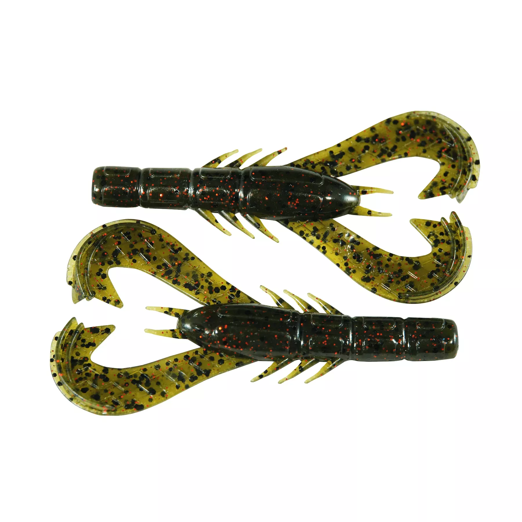 Googan Squad Krackin’ Craw 4″ – Watermelon Red Flake #GKC-WMR