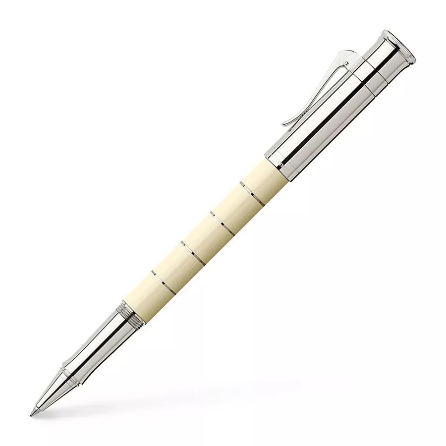 Graf Von Faber Classic Anello Ivory Rollerball Pen