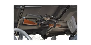 GREAT DAY Quick-Draw Overhead Gun Rack - Crew Cab UTV's with 27"-33" rollbar (QD859-OGR-CC)