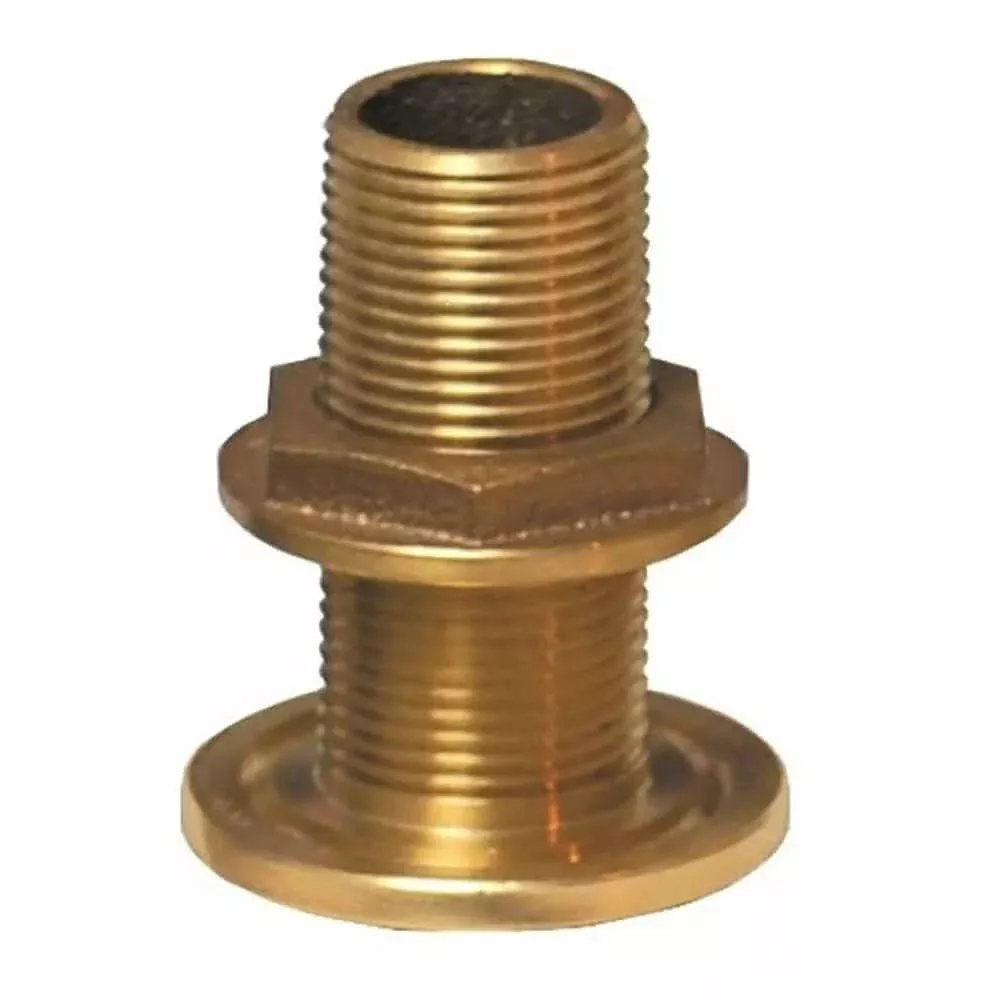 GROCO 3 Bronze Thru-Hull Fitting w/Nut