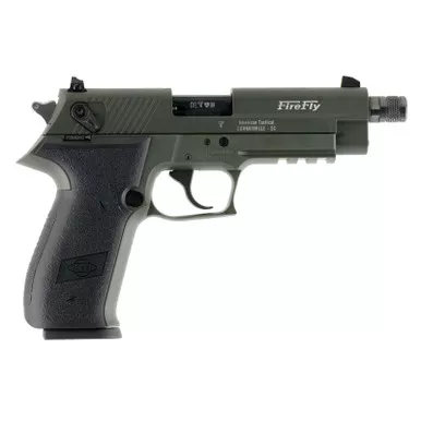 GSG Firefly 22LR 4.9" Threaded Barrel 10rd Green Frame/Slide