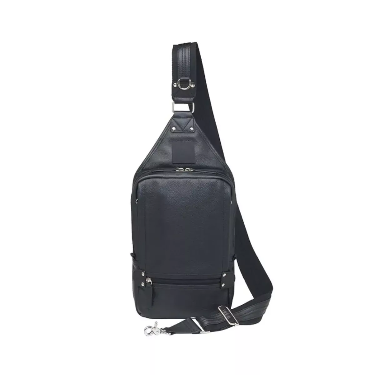 Gun Tote'n Mamas Cowhide Sling Backpack - Black