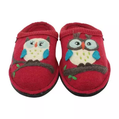 HAFLINGER Women’s Olivia Arch Support Wool Slippers (313052)