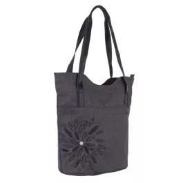 Haiku Ridgeway Tote - Black in Bloom