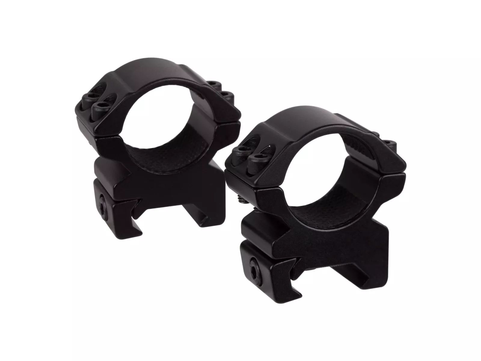 Hawke Match Mount 1" Rings, Weaver, Medium, Black