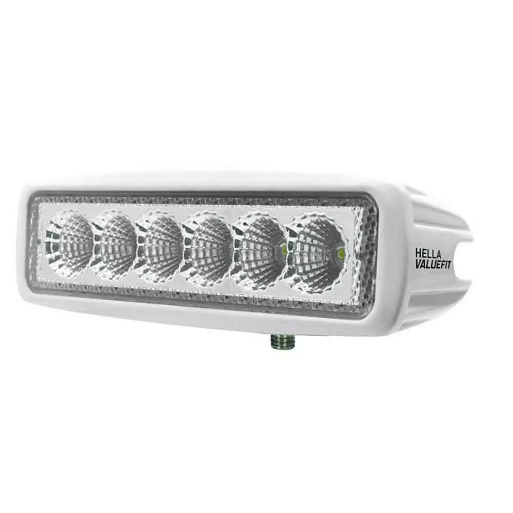 Hella Marine Value Fit Mini 6 LED Flood Light Bar – White – 357203051