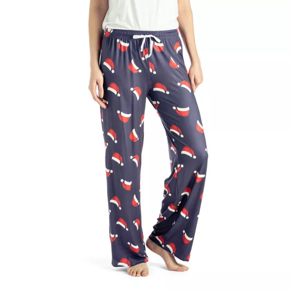 Hello Mello Santa’s Night Cap Lounge Pants M/L #HMHOL6-SNML