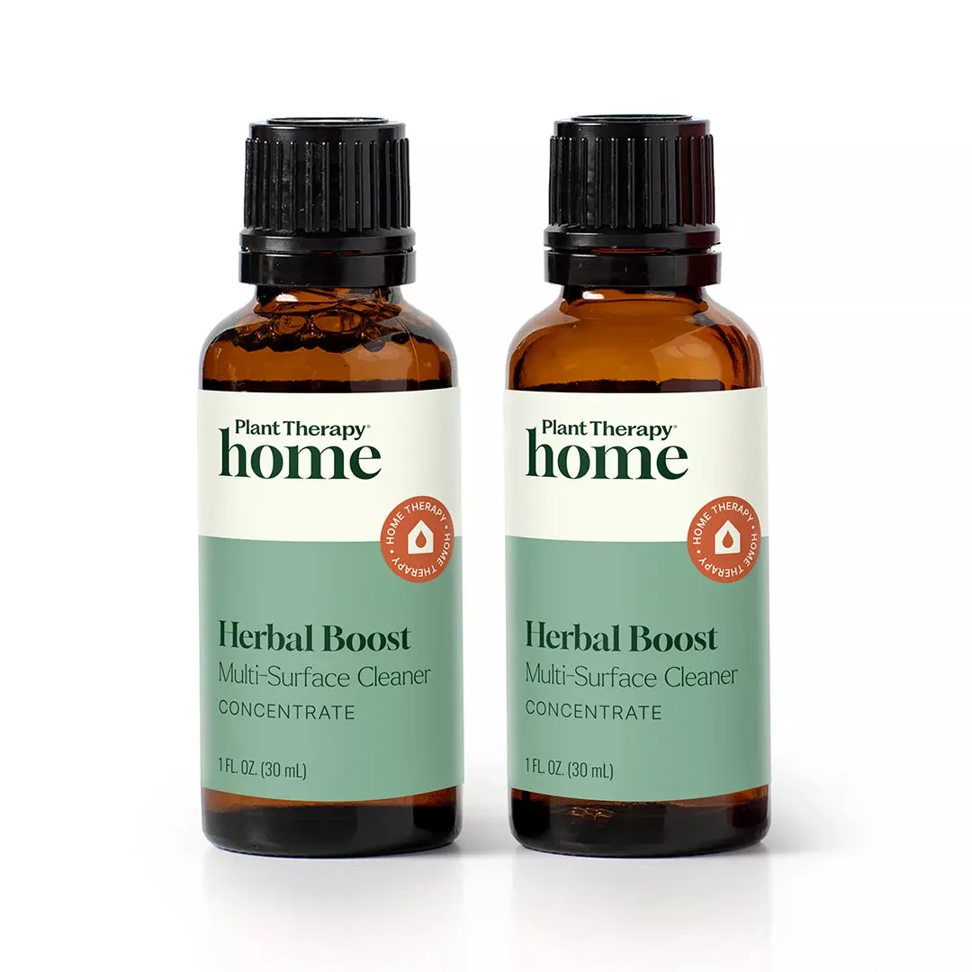 Herbal Boost Multi-Surface Cleaner Concentrate 30 mL 2 pack