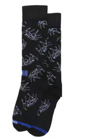 Heybo Rambler Sock – Antlers II #HEY19505
