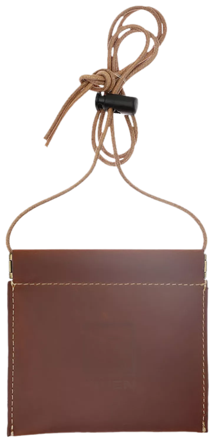 Higdon Riven Leather Diaphragm Lanyard Call Holder