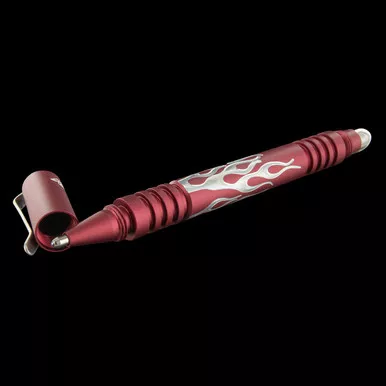 Hinderer Investigator Flames Aluminium Pen