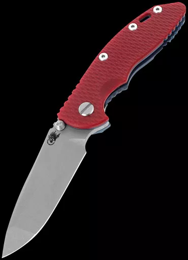Hinderer XM-18 3.25" Blue Red G10 Folding Knife