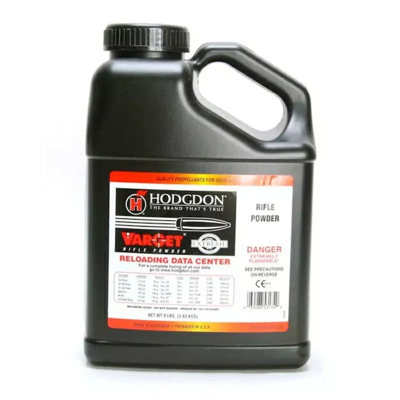 Hodgdon VARGET Smokeless Extreme Rifle Powder 8 lb.