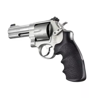 Hogue 25000 Round Butt Rubber Monogrip for Smith & Wesson N Frame