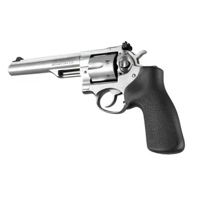 Hogue 80010 Overmolded Rubber Grip for Ruger GP100/Super Redhawk, Black