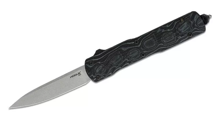 Hogue Counterstrike G-Mascus G-10 Black Drop Point Blade Out the Front Knife