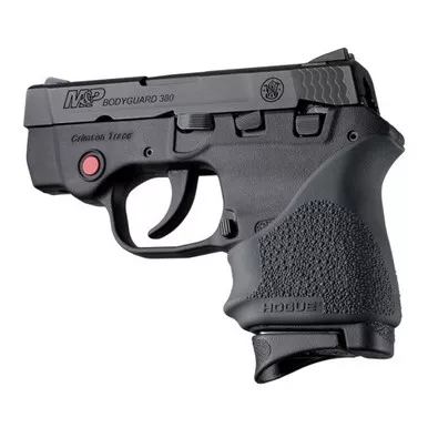Hogue HandALL Beavertail Grip Sleeve for Smith & Wesson Bodyguard 380 & Taurus TCP