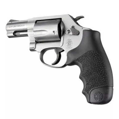 Hogue Overmolded Rubber Monogrip for Smith & Wesson J-Frame Round Butt
