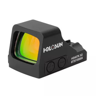 Holosun HS407K X2 Open Reflex Red Dot Sight for Subcompact Pistols