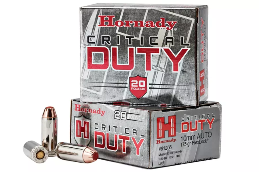 Hornady  10mm Auto 175 gr FlexLock Critical Duty 20/Box