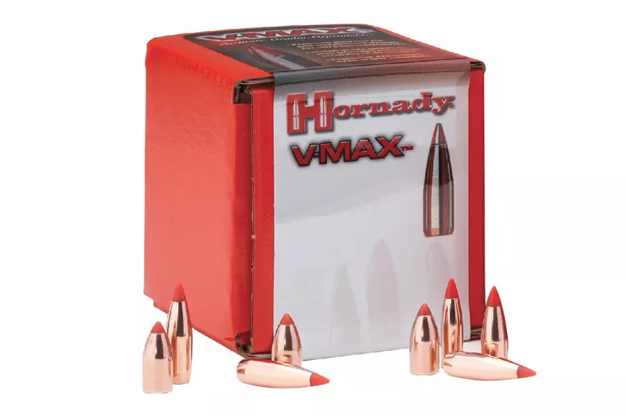 Hornady 22 Cal .224 55 gr V-Max 100/Box