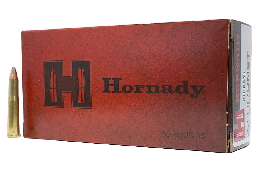 Hornady  22 Hornet 45 gr SP Match Custom 50/Box