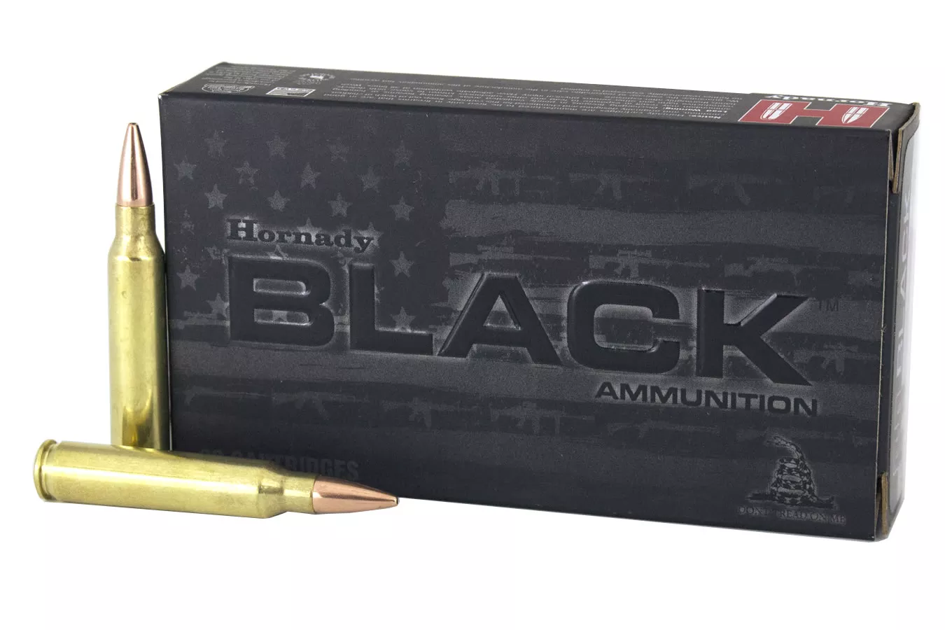 Hornady  223 Rem 75 gr BTHP Match Black 20/Box