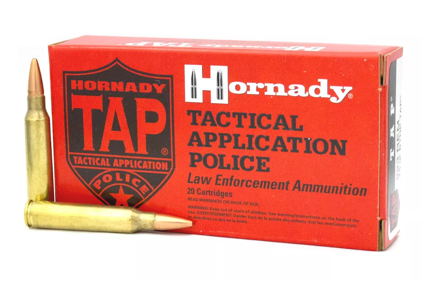 Hornady 223 Rem 75 gr BTHP TAP 20/Box (LE)